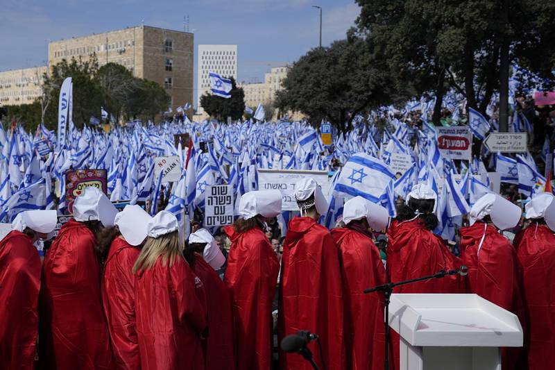 Critics suggest such judicial upheaval would weaken the power of the Israeli Supreme Court. AP