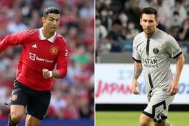 Football players Cristiano Ronaldo and Lionel Messi have surpassed $1 billion in career earnings. Getty
