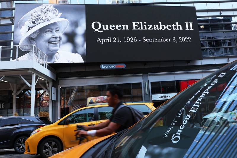 Queen Elizabeth, the longest-serving monarch in British history, died at the age of 96. Getty Images / AFP