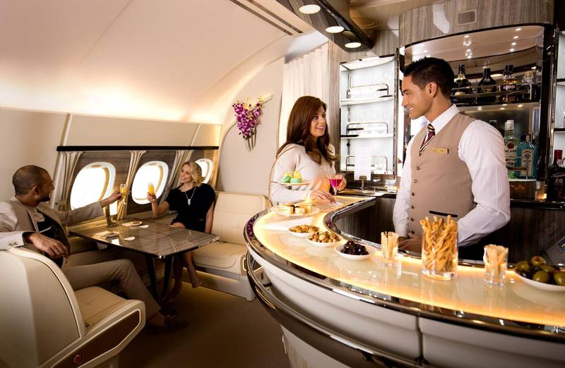 Emirates won the Best International Airline award and was named runner-up in the Blow Your Budget category at the 2019 Fodor's Travel Awards. Courtesy Emirates 