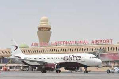 A handout photo of Elite Aviations at Abu Dhabi International Airport (Couretsy: Abu Dhabi Airports Company) *** Local Caption ***  ELITE AVIATIONS 01.jpg