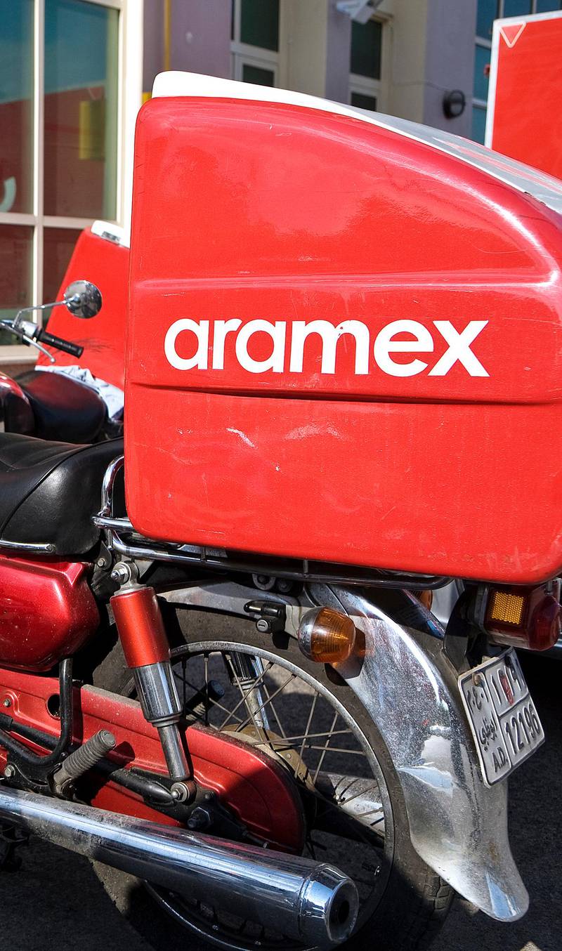 Aramex introduces electric vehicles into its fleet in Jordan, with plans to use EVs in the UAE, Egypt and Lebanon in the next 12 months. Philip Cheung / The National