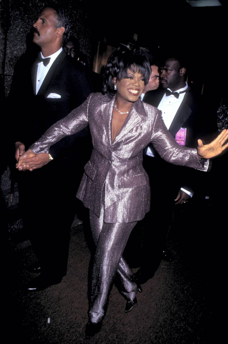 NEW YORK CITY - MAY 22:  Oprah Winfrey and Steadman Graham attend 21st Annual Daytime Emmy Awards on May 25, 1994 at Radio City Music Hall in New York City. (Photo by Ron Galella, Ltd./Ron Galella Collection via Getty Images)