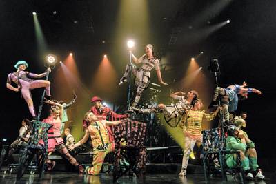 Bazzar is the Canadian company’s first foray into India and a rare occasion because Cirque almost never debuts a new show outside of Montreal, its home turf. Courtesy Cirque du Soleil