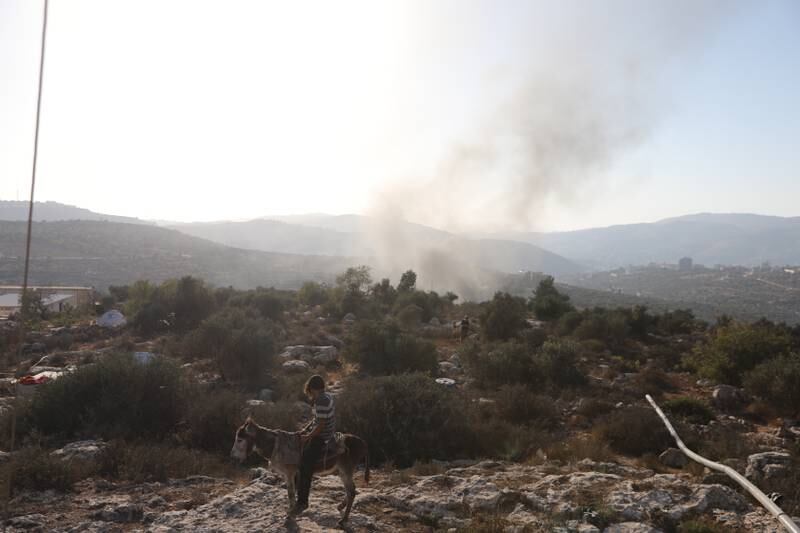 More than 35 Palestinian families had been farming the land there and harvesting olives, according to Beita municipality, a claim disputed by the settlers.