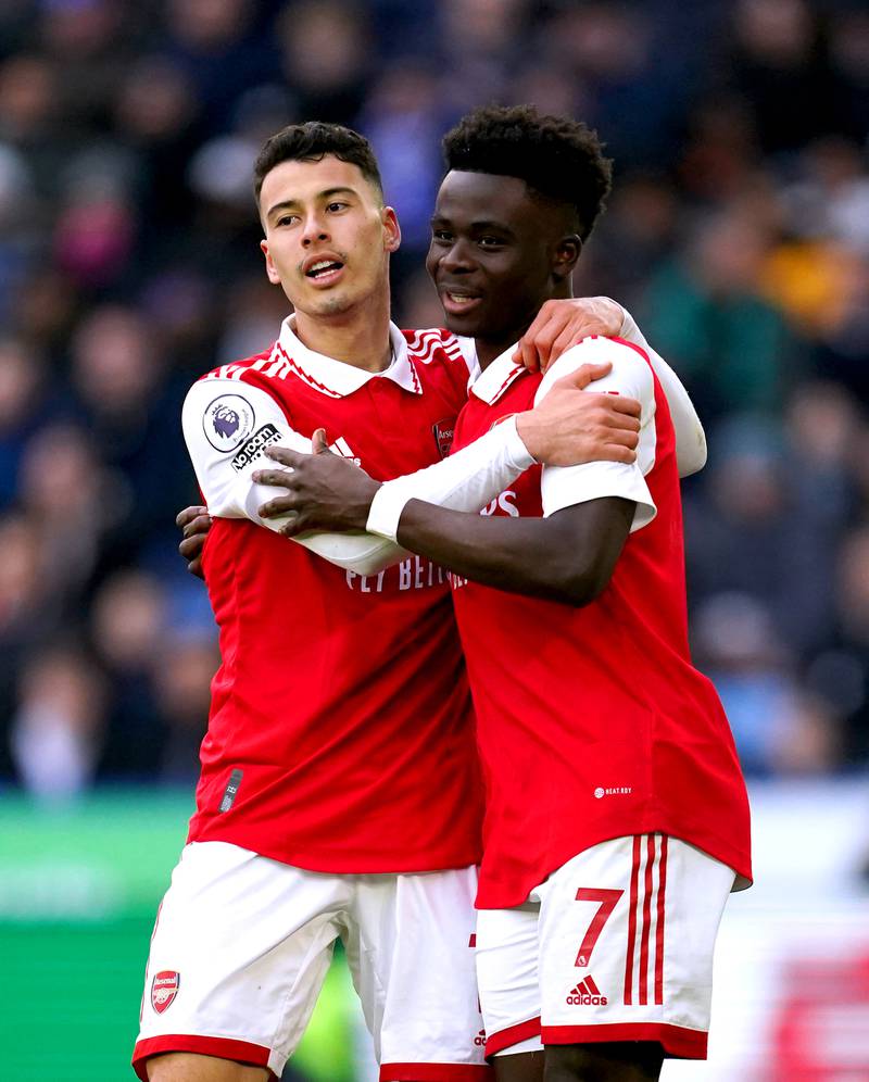 Bukayo Saka - 6. A quiet game from Saka who came in and out of the game in spells. Enjoyed a better first half with direct runs in behind, though he had less success when Leicester began to track his runs earlier.  PA