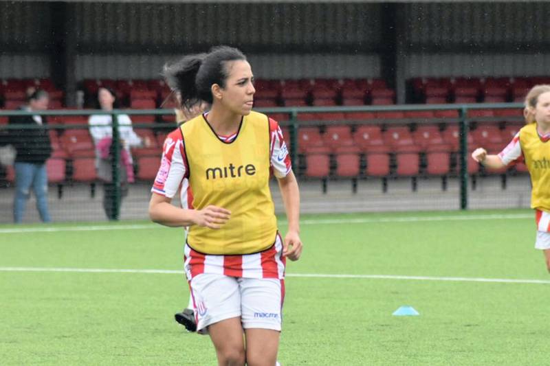She was the top scorer in the English Women's National League last season. Courtesy Sarah Essam