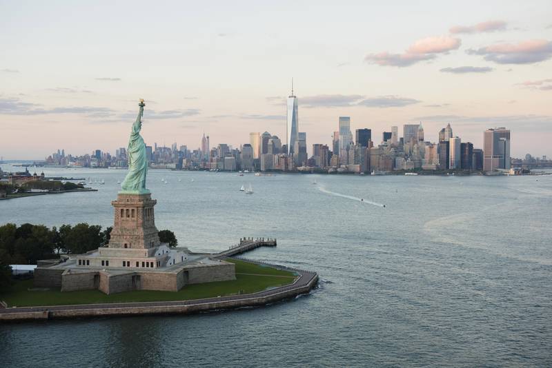 6. The Statue of Liberty in New York. AFP