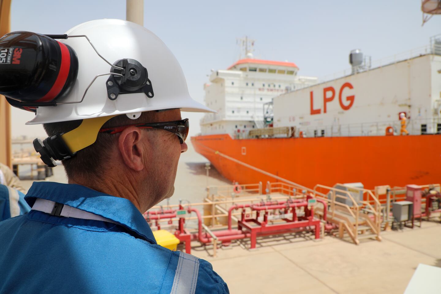 BGC can now load LPG on both pressurised and semi-refrigerated ships,. Photo: BGC