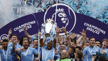 An image that illustrates this article Man City prove to be the best again despite an anxious Premier League finale