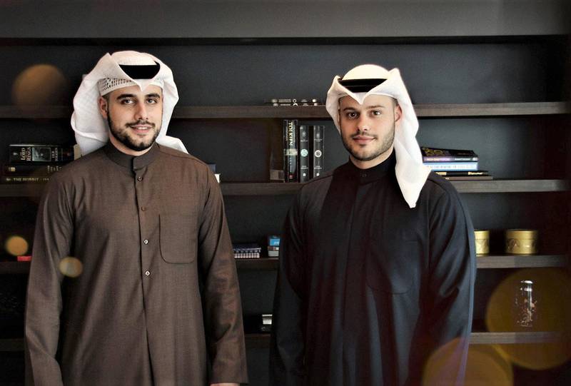 JustClean co-Founders, Nouri (left) and Athbi Al-Enezi. Courtesy JustClean  