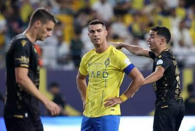 Cristiano Ronaldo and his Al Nassr side slumped to a shock defeat to Al Taawoun in the Saudi Pro League on Friday. Reuters