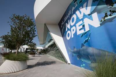 The National Aquarium Abu Dhabi is set to be joined by other attractions at Al Qana.