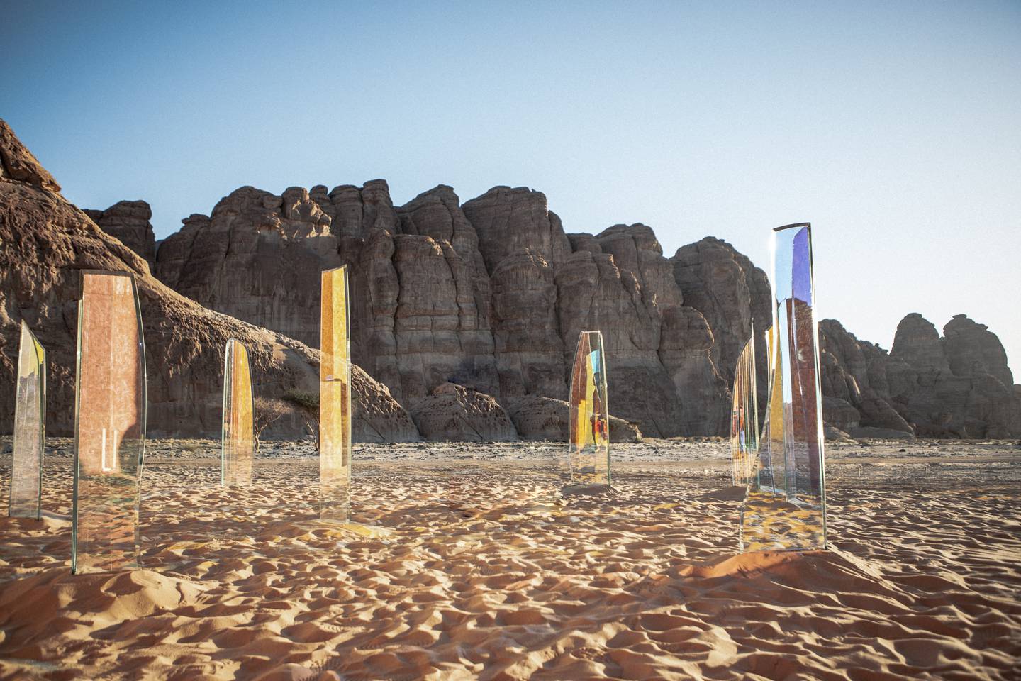 'Horizon of Day and Night' by Shuster + Moseley, a conceptual art studio that will be showcasing its work at Dubai Design Week 2021. Photo: Roman Scott
