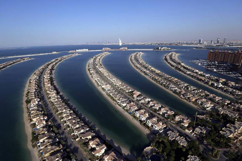 The Palm in Dubai. The UAE's move to provide more flexible visas has fuelled interest by wealthy foreign buyers in Dubai's property market. Bloomberg