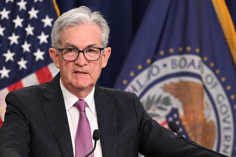US Federal Reserve chairman Jerome Powell is expected to send a clear message the fight against rampant inflation is not over. AFP