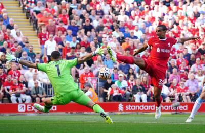 Joel Matip 7: Should have headed Liverpool into 3-0 lead but sent header while completely free in the middle of the box wide of target. PA