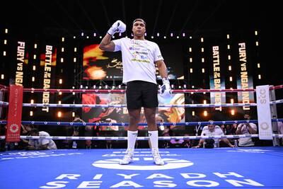 Wardley will be aiming to defend his British heavyweight title at the weekend. Getty
