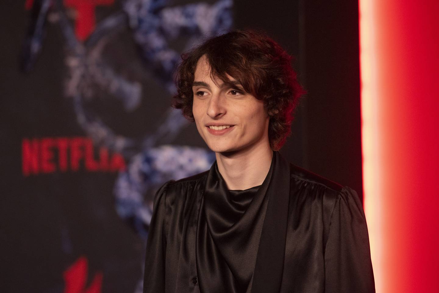 Finn Wolfhard, 19, at the premiere of Netflix's 'Stranger Things' season four. EPA