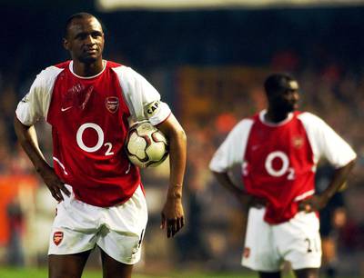 Patrick Viera (midfielder) AC Milan to Arsenal in 1996 - £3.5m. AP
