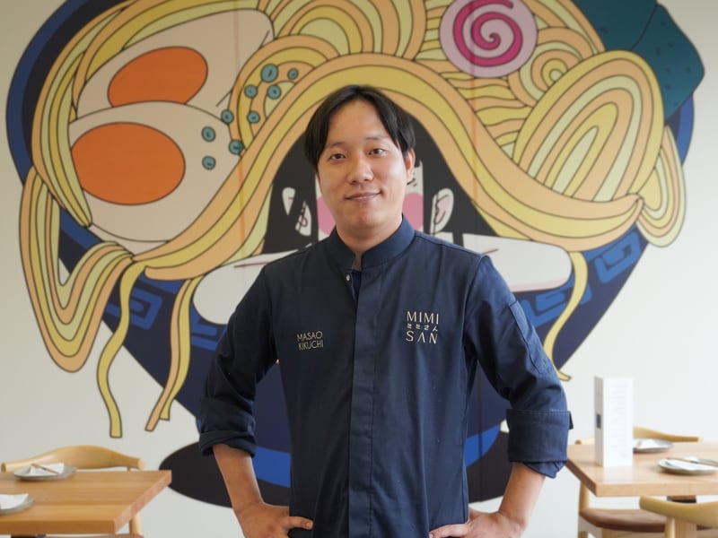 Chef Masao Kikuchi has joined forces with Yamanote. One Carlo Diaz / The National