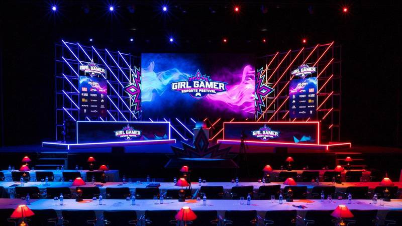 The GirlGamer Esports Festival world finals will take place in Dubai on February 19 to 22. Courtesy of Dubai Media Office
