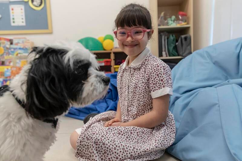 Ziggy and Marshall, two hypoallergenic wellbeing dogs, joined the Kent College Dubai team more than a year ago and are a hit among staff and pupils.
