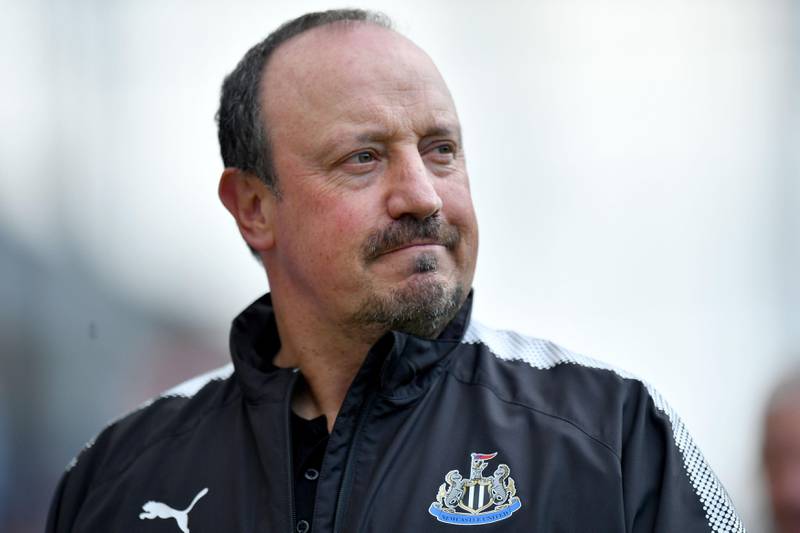 Newcastle United manager Rafael Benitez arrives for the pre-season friendly match at Deepdale, Preston. PRESS ASSOCIATION Photo. Picture date: Saturday July 22, 2017. See PA story SOCCER Preston. Photo credit should read: Anthony Devlin/PA Wire. RESTRICTIONS: EDITORIAL USE ONLY No use with unauthorised audio, video, data, fixture lists, club/league logos or "live" services. Online in-match use limited to 75 images, no video emulation. No use in betting, games or single club/league/player publications.