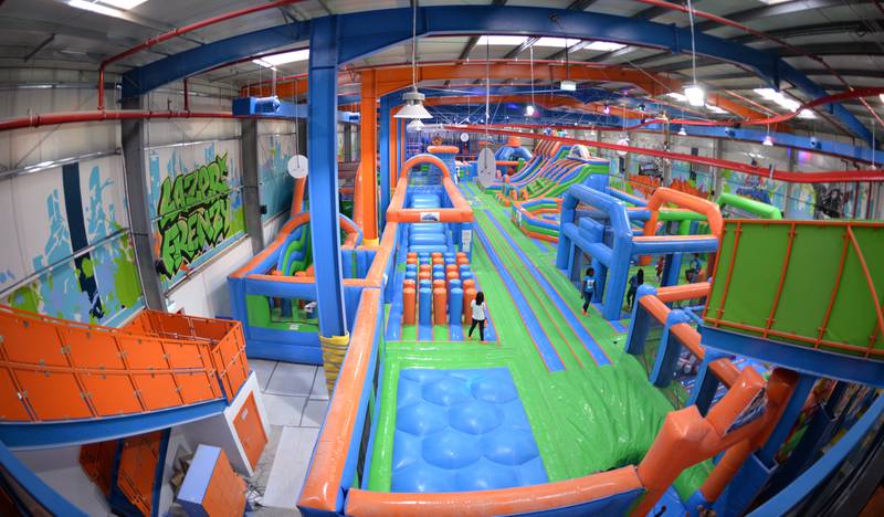 Air Maniax, an indoor leisure park, has a summer camp offer that allows children to enter Street Maniax, too. Photo: Air Maniax