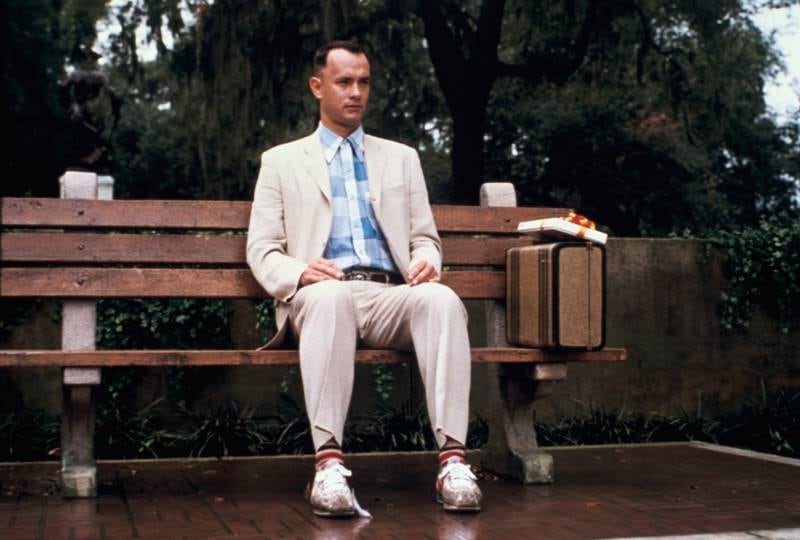 A handout photo of Tom Hanks as Forrest Gump (Phillip Caruso/ Paramount Pictures) *** Local Caption ***  al29se-todo-gump.jpg