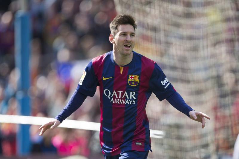 Forward: Lionel Messi (Barcelona). Alejandro Garcia / EPA