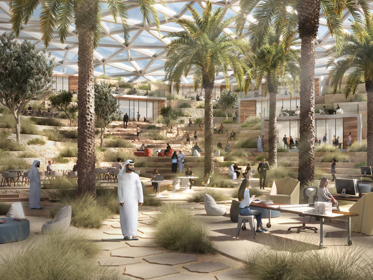 Dubai Agri Hub will feature a nature and heritage conservation centre. Photo: URB