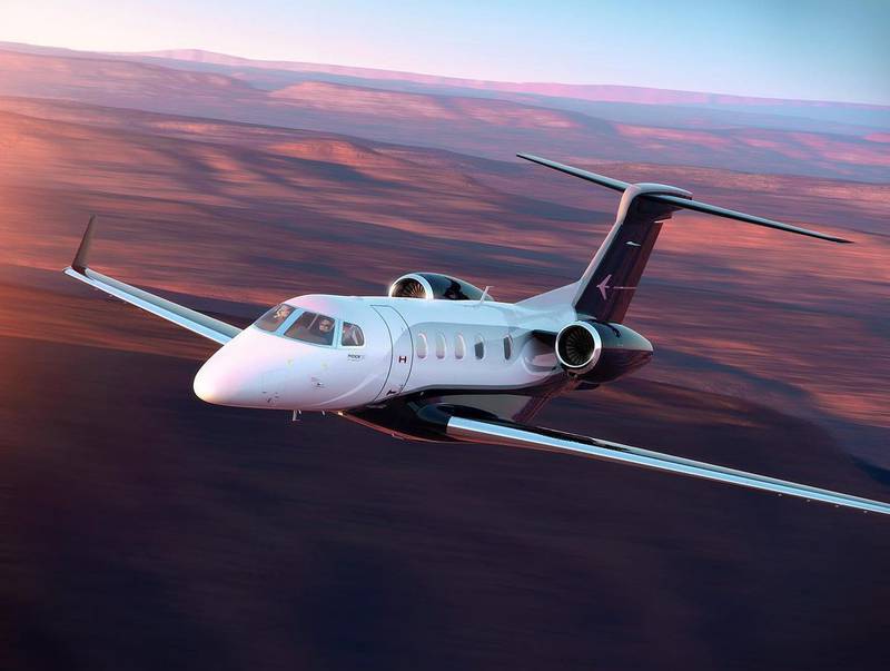 The Embraer Phenom 300 is one of the aircraft models operated by Mirai Flights. Photo: Mirai Flights