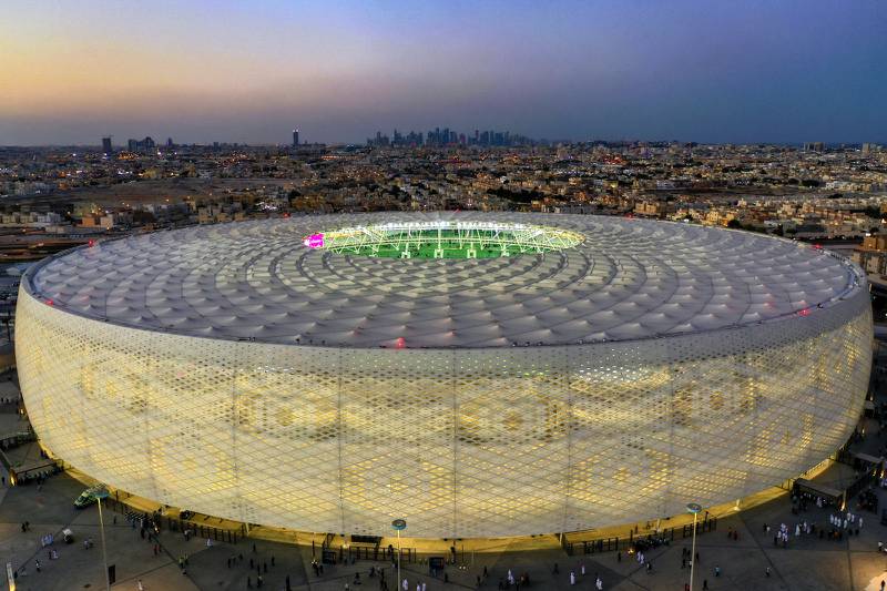 The Al Thumama Stadium in Doha. Capacity: 40,000. AFP