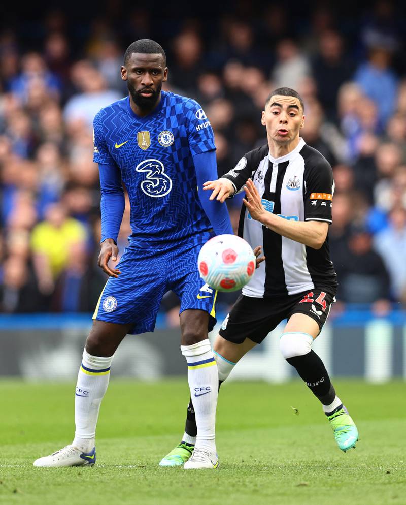 Antonio Rudiger - 8: Some galloping runs down left that resulted in Chelsea winning a couple of corners. No problems at all defensively and a key player who Chelsea really need to pin down on a new deal. Reuters