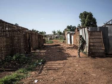 Democratic Republic of Congo militiamen kill around 20 at displacement camp