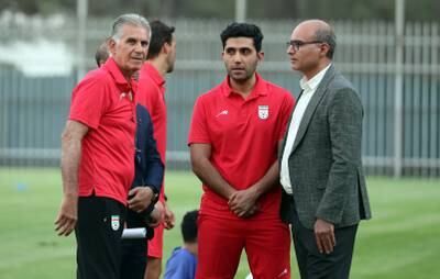 Carlos Queiroz was appointed as coach after Iran sacked Dragan Skocic. EPA