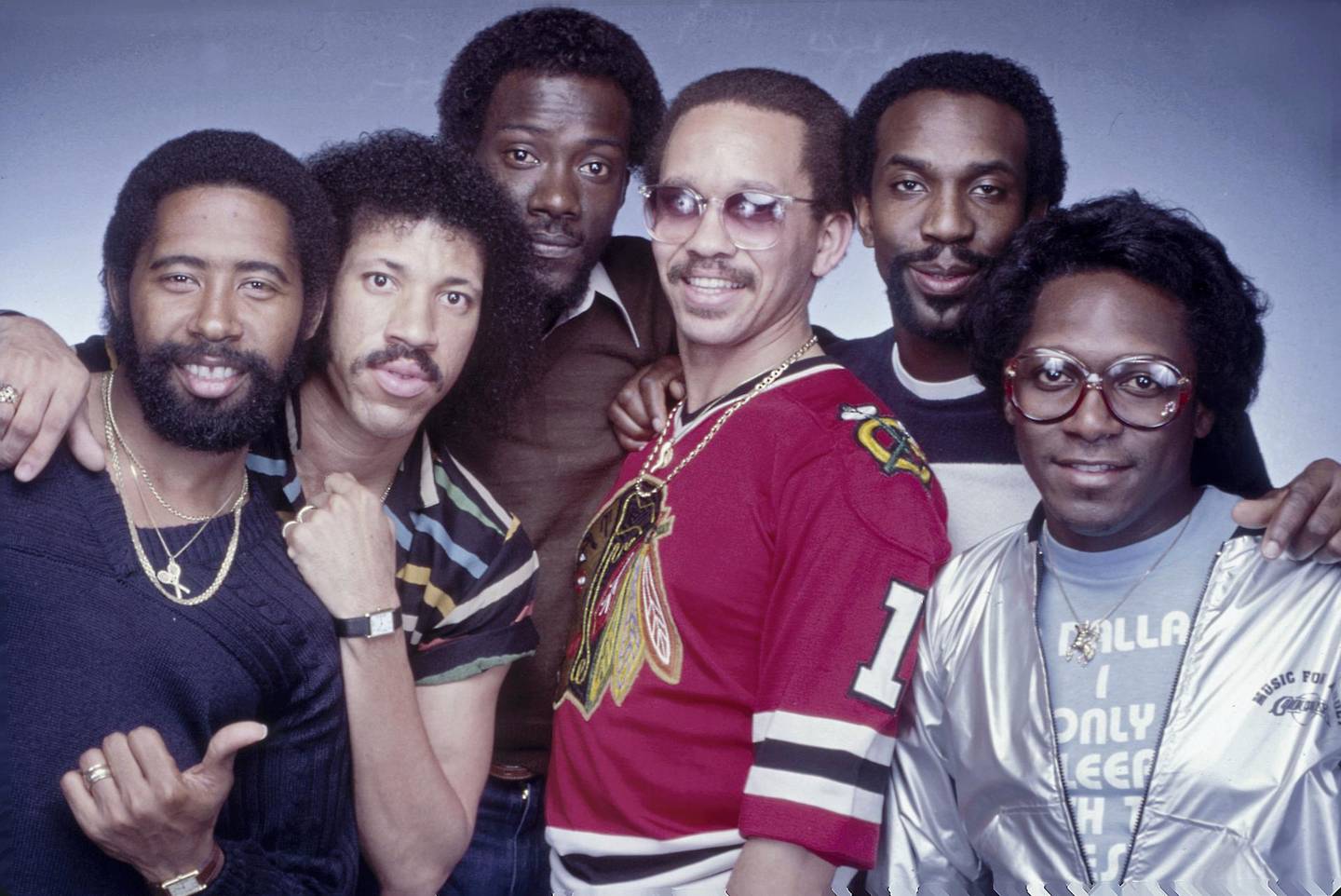 Los Angeles - MAY 1980:  Members of Commodores poses for a portrait inLos Angeles, California. (Photo by Aaron Rapoport/Corbis/Getty Images)