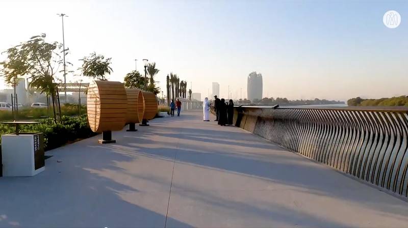 Access to Al Gurm Corniche is free and it is open to the public every day. Courtesy: Abu Dhabi Media Office 
