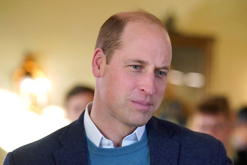 Britain's Prince William joins finalists at the Earthshot Prize Fellowship Retreat in Windsor on Thursday. AFP