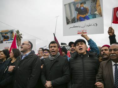 Detained Tunisian opposition politician goes on hunger strike