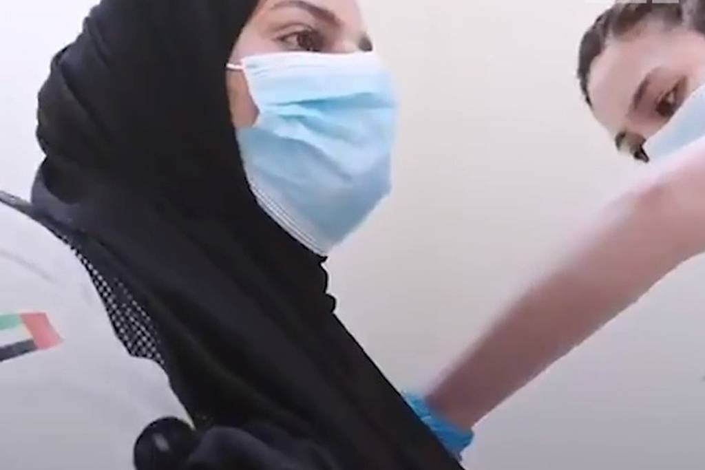 First receivers of the Pfizer-BioNTech vaccine in Dubai