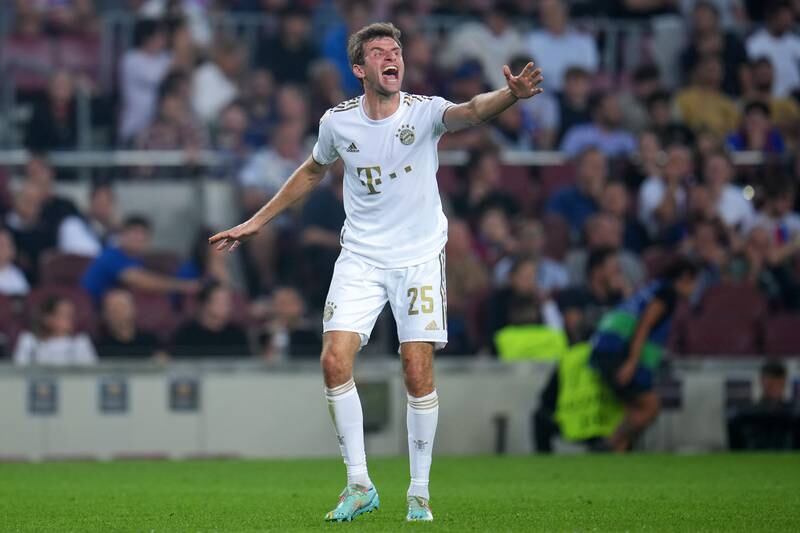 Thomas Muller (Chuopo-Moting 63’) – 6. Introduced as an experienced head to see the game out. Getty