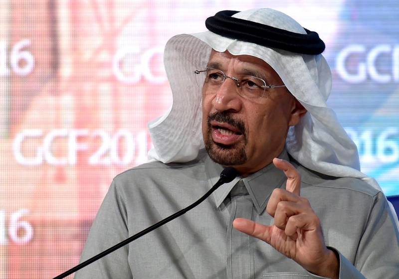 Khalid Al Falih, Aramco’s chairman, said that 'what will be offered is the economic value of Saudi Aramco, and not its oil reserves'. Fayez Nureldine / AFP