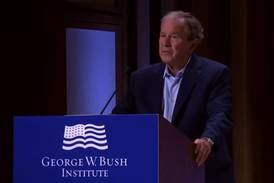 George W Bush confuses war in Ukraine with Iraq invasion