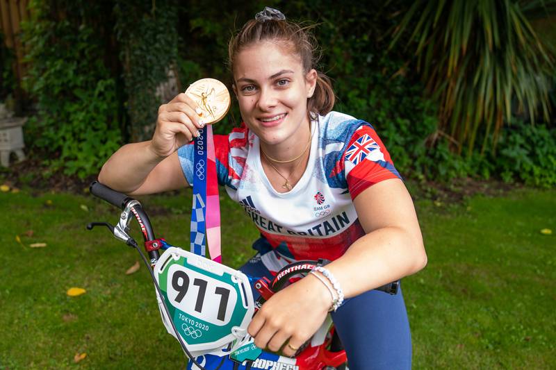BMX gold medallist Beth Shriever, who won the gold medal in the women's BMX racing at the Tokyo Olympics, has been awarded an MBE.