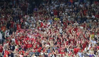 It was a good night to be a Bayern fan in Houston. Reuters