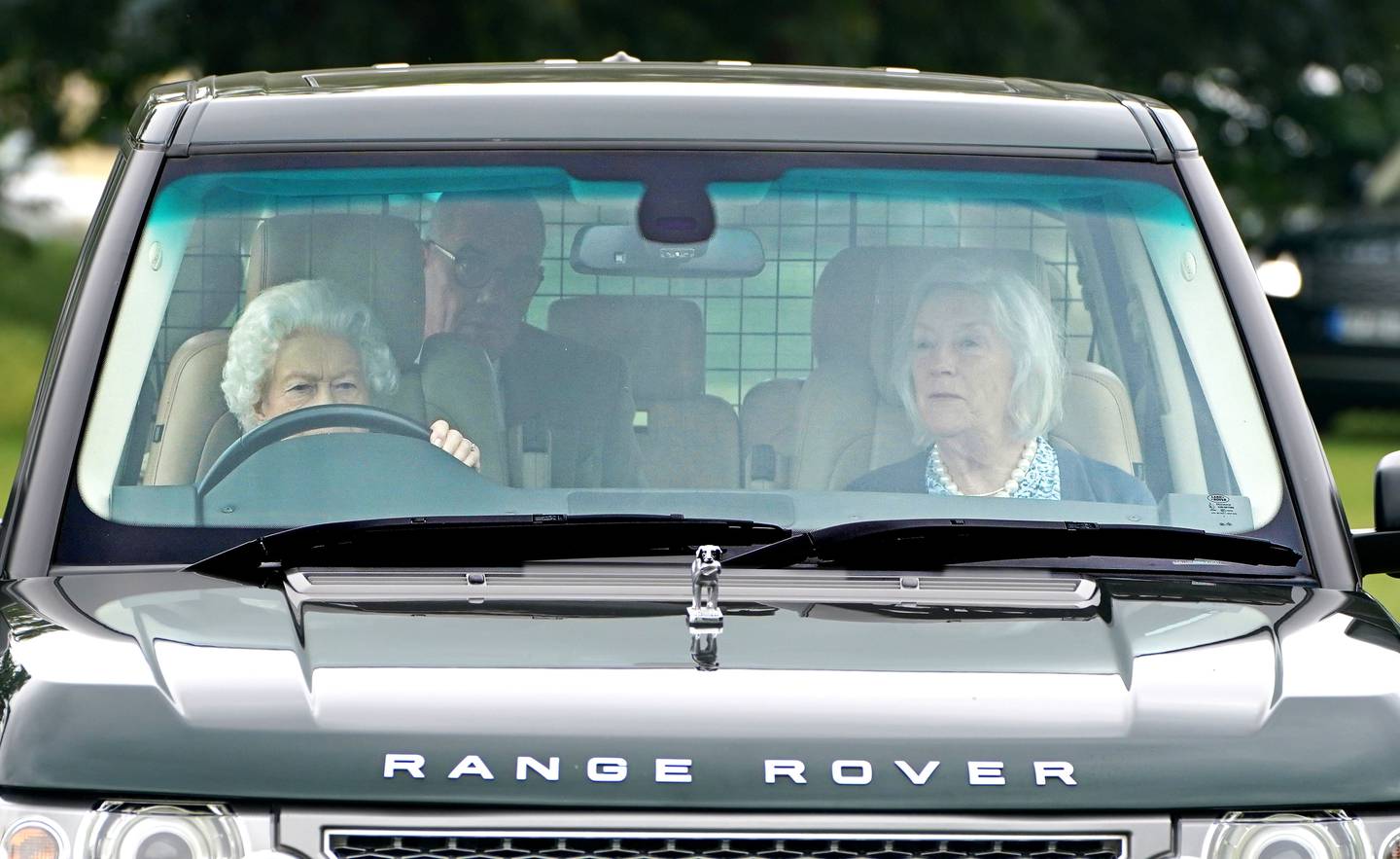 Queen Elizabeth II has often been seen behind the wheel of a royal Land Rover. PA