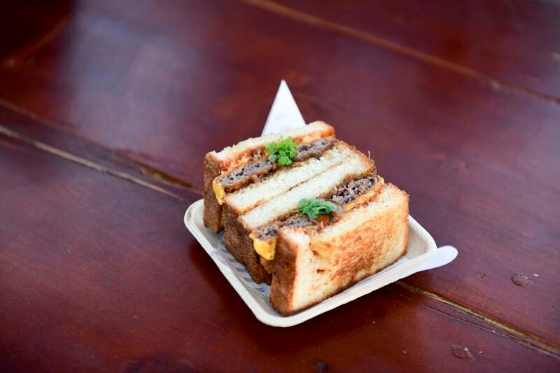 Wagyu cheese katsu by BB Social Dining. Khushnum Bhandari / The National
