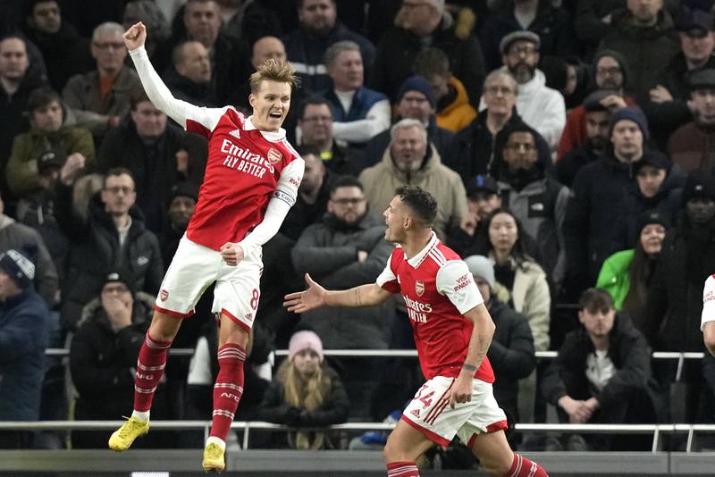 Martin Odegaard – 9. As usual, the Norwegian made Arsenal tick and topped off his performance when his effort from outside the box found the bottom right corner of the net to extend the lead. 
AP